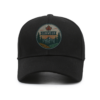Elbows Up Maple Leaf Mountain Sunrise Emblem - Hat