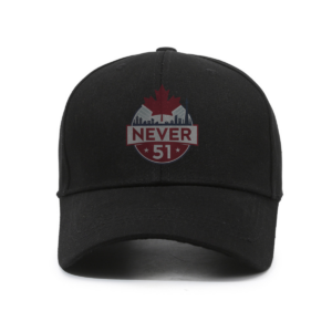 NEVER 51 Maple Leaf CN Tower Skyline Logo - Hat