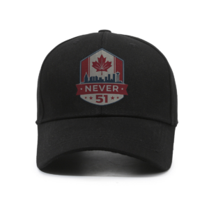 NEVER 51 Maple Leaf Skyline Canada Badge - Hat