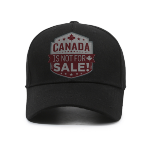 Canada Not For Sale Textured Patriotic Shield - Hat