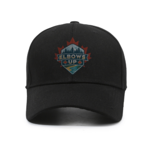 Elbows Up Mountain Stream Canada Graphic - Hat