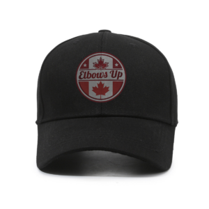 Elbows Up Canadian Circle Design - Hat