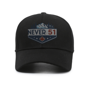 Never 51 - Mountain & Maple Leaf Crest - Hat