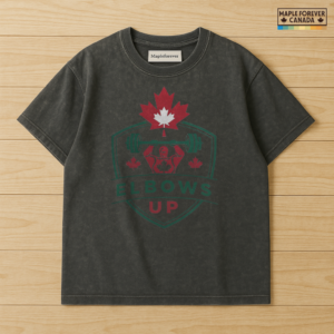 Elbows Up Canada Fitness Design - T-Shirt