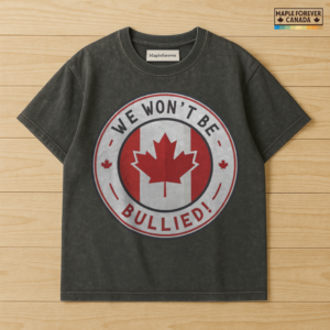 Won't Be Bullied Flag Badge Design - T-Shirt