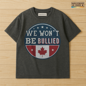 Won't Be Bullied-Canadian Pride Circle - T-Shirt