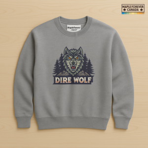 Dire Wolf Boreal Mountain Graphic - Sweatshirt