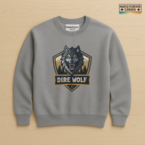 Dire Wolf Star Shield Pine Mountain Graphic - Sweatshirt