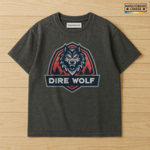 Dire Wolf Fiery Pine Crest Graphic - T-Shirt