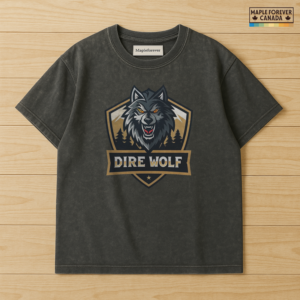 Dire Wolf Star Shield Pine Mountain Graphic - T-Shirt